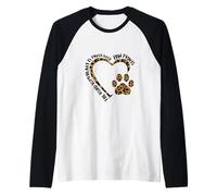 The Road to My Heart Empreintes de Pattes léopard Manche Raglan