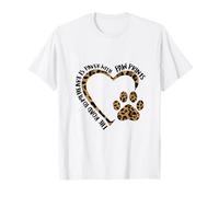 The Road to My Heart Empreintes de Pattes léopard T-Shirt