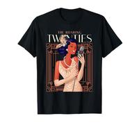The Roaring Twenties | Années 1920 chantant Charlotte Fille | Art déco T-Shirt