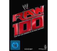 THE ROCK/BRET HART/EDGE/JOHN CENA/+ - TOP 100 RAW MOMENTS 3 DVD SPORT NEUF