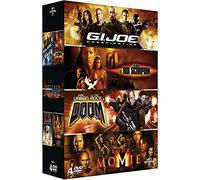 Coffret The Rock : G.I. Joe Conspiration + Le Roi Scorpion + Doom + Le Retour de la Momie – DVD