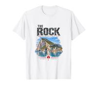 The Rock Gibraltar Design de Voyage méditerranéen T-Shirt Graphique avec Valeur