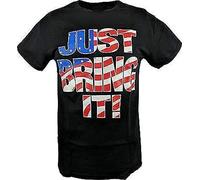 The Rock Jt Bring It Never Live in Fear Tribute Mens Black T-Shirt Manches Courtes(XX-Large)