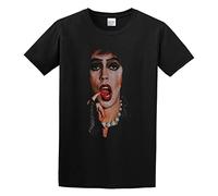 The Rocky Horror Picture Show Frank N Furter Movie Cult Musical Unisex 100% Cotton Short-Sleeve T-Shirts Black S