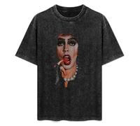 The Rocky Horror Picture Show Frank N Furter Movie Men's T-Shirt Unisex Black Men Tees M