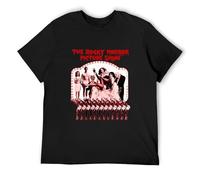 The Rocky Horror Picture Show Poste Cult 70S Comedy Film W340 Time Warp Unisex 100% Cotton Short-Sleeve T-Shirts Black L