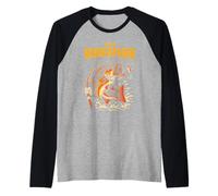 The Rod Father Funny Homme Vintage Big Mouth Bass Fishing Manche Raglan