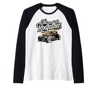 The Rodfather | Amateur de voitures Hot Rod | Muscle Car classique Manche Raglan