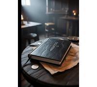 The Rogue's Black Book: A Premium Hardcover Journal: A 200-Page Dotted Grid Notebook for Secrets, Schemes, and Adventures. The Perfect Shadow Companion for RPG Players, Writers, and World-Builders
