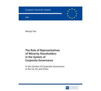 The Role Of Representatives Of Minority Shareholders In The System Of Corporate Governance