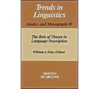 The Role Of Theory In Language Description