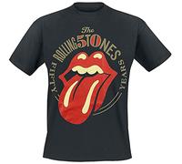 The Rolling Stones 50 Years Homme T-Shirt Manches Courtes Noir 3XL 100% Coton Regular/Coupe Standard