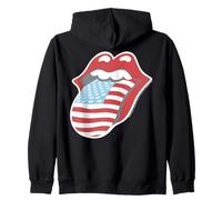 The Rolling Stones American Tongue USA Flag Sweat à Capuche