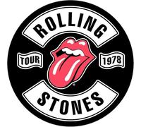 The Rolling Stones Back Ecusson Tour 1978 Nouveau Officiel Noir Sew On 36Cm X Size One Size
