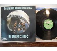 The Rolling Stones - Big Hits[high tide & Green grass] with booklet green boxed decca [txs101]70's stereo vinyl LP