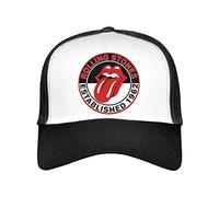 The Rolling Stones Casquette de Baseball EST 1962 Nouveau Officiel Noir Trucker Size One Size