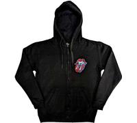 The Rolling Stones - "Hackney Diamonds" Hoodie avec fermeture éclair sur toute la longueur pour homme/femme unie RO9418 (M) (Noir)
