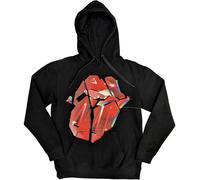 The Rolling Stones - "Hackney Diamonds Lick" Sweat à capuche Homme/Femme Unie RO9361 (L) (Noir)