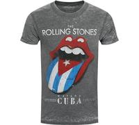 The Rolling Stones - "Havana Cuba" T-Shirt für Herren/Damen Uni RO1695 (XXL) (Anthrazit)