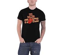 The Rolling Stones Homme Wild West Logo T-Shirt Not Applicable, Noir (Black Black), Medium