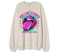 The Rolling Stones Its Only Rock N Roll Oversized Sweat-Shirt Size XXL
