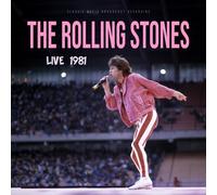 THE ROLLING STONES - LIVE 1981/RADIO BROADCAST (LP,PINK) VINYL LP NEUF