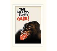 The Rolling Stones LMP10469P Image avec Passe-Partout, Papier, Multicolore, 30 x 40 x 0,5 cm