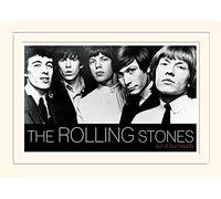 The Rolling Stones LMP10949P Image avec Passe-Partout, Papier, Multicolore, 30 x 40 x 0,5 cm