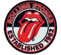 The Rolling Stones Patch Est 1962 8 x 8 cm G