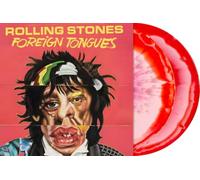 The Rolling Stones - ROLLING STONES Foreign tongues baby pink & red smash with clear splatter edition