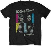 The Rolling Stones - "Some Girls" T-shirt Homme/Femme Unie RO2343 (M) (Noir)