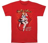 The Rolling Stones - "Start Me Up" T-shirt Homme/Femme Unie RO5700 (L) (Rouge)