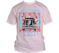 The Rolling Stones - "Steel Wheels" T-Shirt pour homme/femme unie RO3340 (XL) (Blanc)