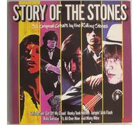 THE ROLLING STONES - STORY OF THE STONES VINYL DBLE LP 30 ORIGINAL GREATS 1982 K-TEL