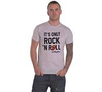 The Rolling Stones T Shirt It's Only Rock N Roll Nouveau Officiel Homme Gris Size L