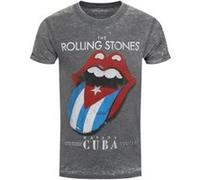 The Rolling Stones T-Shirt Rolling Stones Havana Cuba Homme Gris Gris G