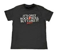 The Rolling Stones T Shirt Sixty Its Only Rock N Roll Foiled Officiel Unisex Size L