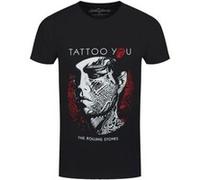The Rolling Stones T-Shirt Tattoo You Circle Homme Noir