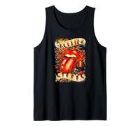 The Rolling Stones Tongue And Stars Rock Music Band Débardeur