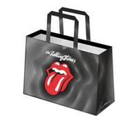 The Rolling Stones - Tote bag ROCK 'N' ROLL (Taille unique) (Noir/Rouge)