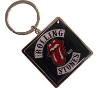 The Rolling Stones - "Tour '78" Porte-clés Avec Bordure RO13249 (44 mm) (Noir/Rouge/Blanc)