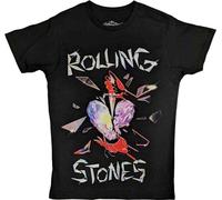 The Rolling Stones Tričko Hackney Diamonds Heart Unie Noir M