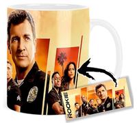 The Rookie Nathan Fillion Richard Jones Melissa O'Neil Tasse Ceramique Mug