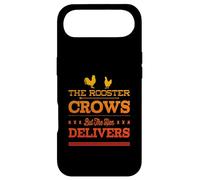 The Rooster Crows But The Hen Delivers - Élevage de Poulet Amusant Coque pour iPhone Air