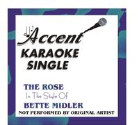 The Rose by Bette Midler Karaoke CD+G Single