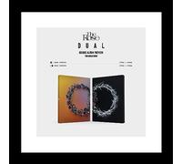 The Rose DUAL 2nd Album CD+Photobook+Photocard+Sticker pack+Trackin Sealed Kim Woosung (Deluxe Box SET(DAWN+DUSK))