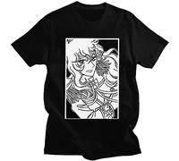 The Rose of Versailles T Shirt for Men Cotton Tshirt Fashion Mens Designer Clothes Manga Lady Oscar Tee Shirt Black