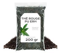 Thé Rouge Pu Erh 200g | Avec un Arôme Intense et une Saveur Riche et Terreuse, Idéal pour une Infusion Authentique aux Notes Profondes