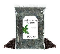 Thé Rouge Pu Erh 800g | Avec un Arôme Intense et une Saveur Riche et Terreuse, Idéal pour une Infusion Authentique aux Notes Profondes
