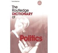 The Routledge Dictionary of Politics by David Robertson David Robertson (Auteur)
